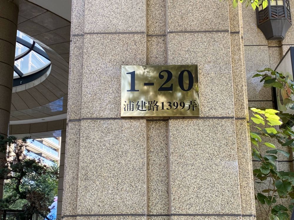 上(shàng)海市浦東新區浦建路1399弄10号1201室